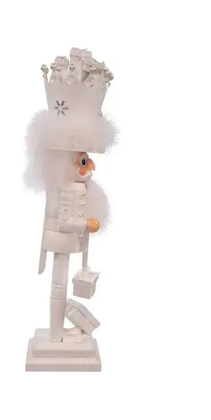 Kurt Adler 18" Hollywood Nutcrackers™ White King With Gifts Nutcracker - Michelle's aDOORable Creations - Nutcrackers
