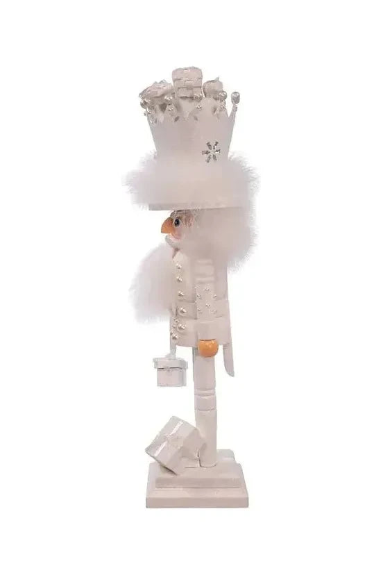 Kurt Adler 18" Hollywood Nutcrackers™ White King With Gifts Nutcracker - Michelle's aDOORable Creations - Nutcrackers