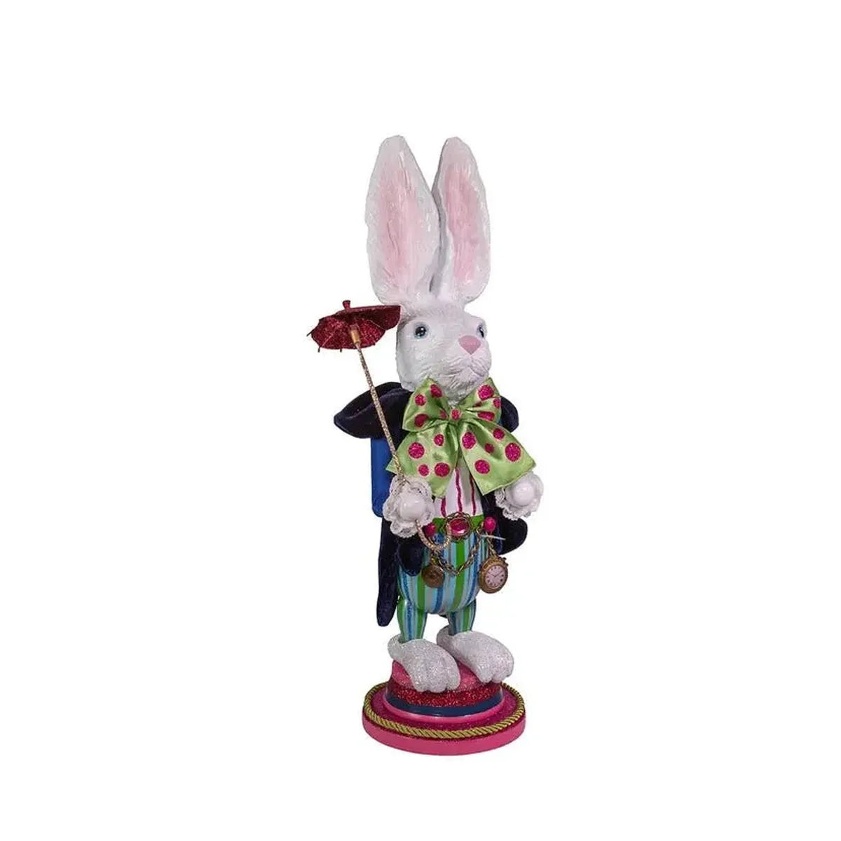 Shop For Kurt Adler 18" Hollywood Nutcrackers™ White Rabbit Nutcracker at Michelle's aDOORable Creations