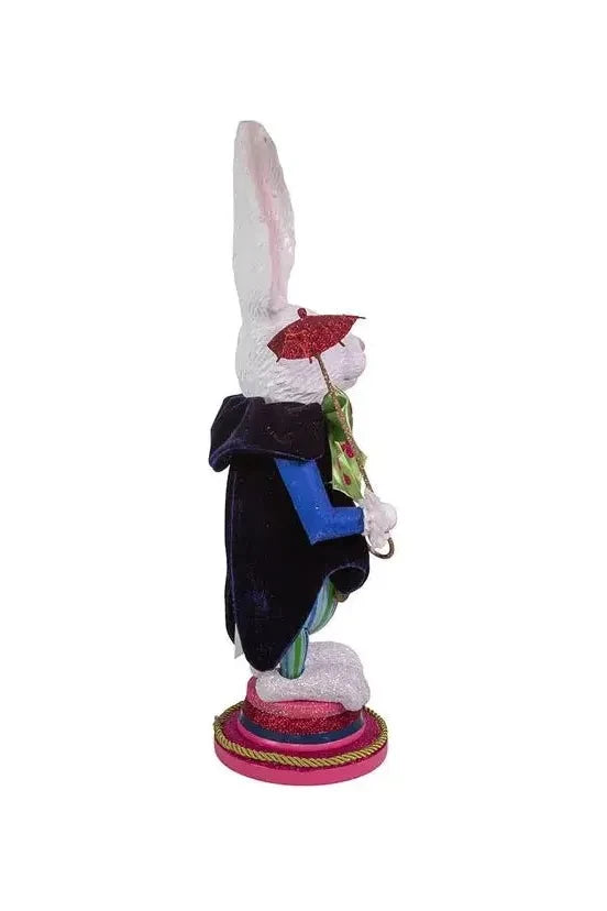 Kurt Adler 18" Hollywood Nutcrackers™ White Rabbit Nutcracker - Michelle's aDOORable Creations - Nutcrackers