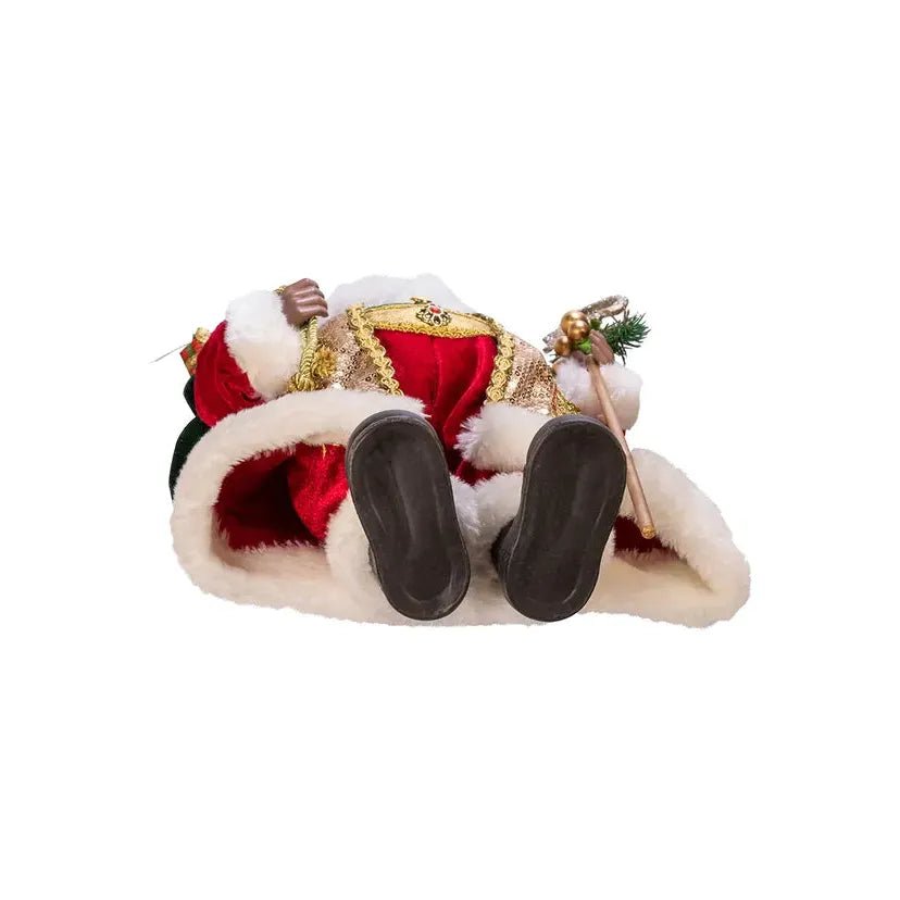 Shop For Kurt Adler 18" Kringle Klaus African American Santa at Michelle's aDOORable Creations