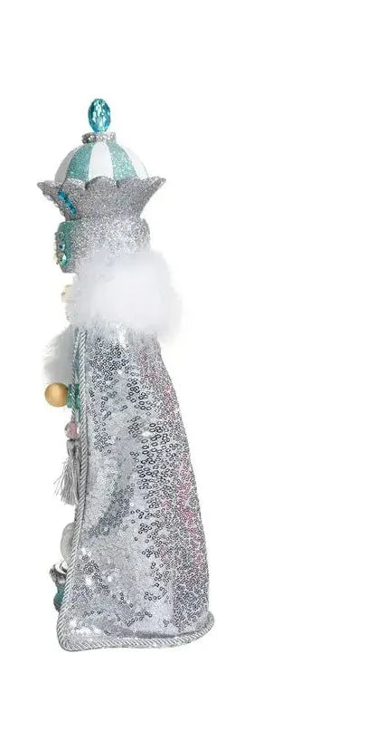Kurt Adler 18.5" Hollywood Nutcrackers™ Blue and Silver King Nutcracker - Michelle's aDOORable Creations - Nutcrackers