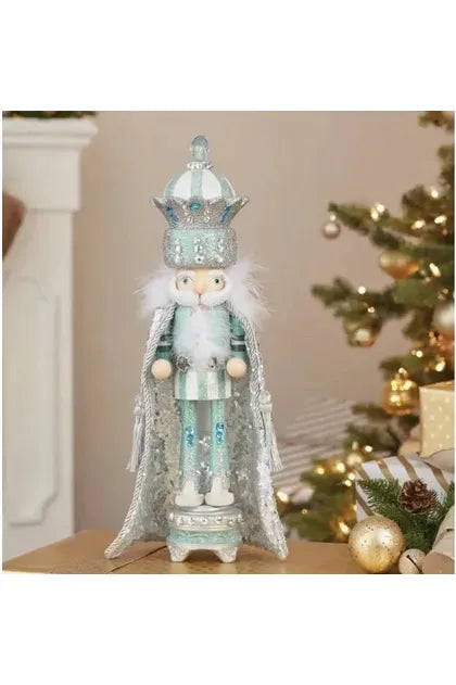 Kurt Adler 18.5" Hollywood Nutcrackers™ Blue and Silver King Nutcracker - Michelle's aDOORable Creations - Nutcrackers