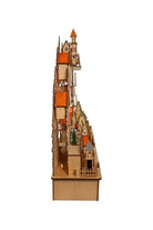 Shop For Kurt Adler 18.5" Wooden LED Light - Up Musical/Motion Christmas Village at Michelle's aDOORable Creations