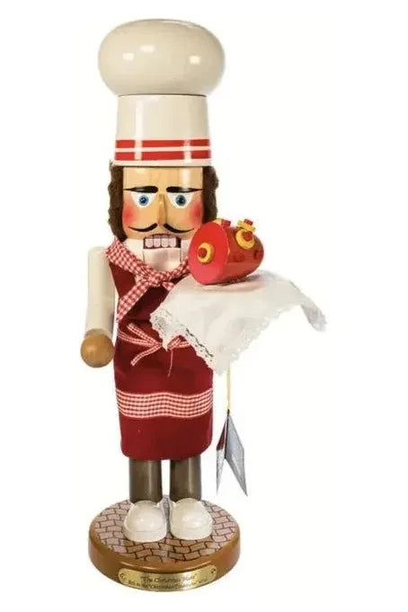 Shop For Kurt Adler 19" Steinbach Santa Chef Nutcracker at Michelle's aDOORable Creations