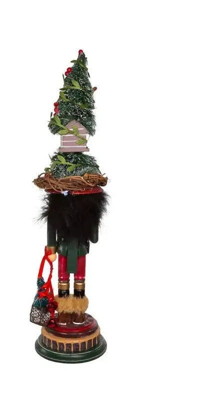 Kurt Adler 19.5" Hollywood Nutcrackers™ Cardinal In Tree Hat Nutcracker - Michelle's aDOORable Creations - Nutcrackers