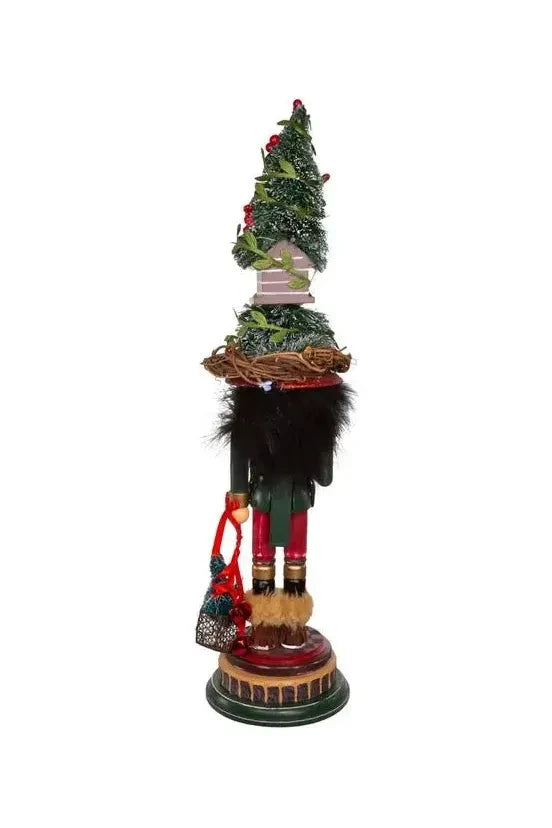 Kurt Adler 19.5" Hollywood Nutcrackers™ Cardinal In Tree Hat Nutcracker - Michelle's aDOORable Creations - Nutcrackers