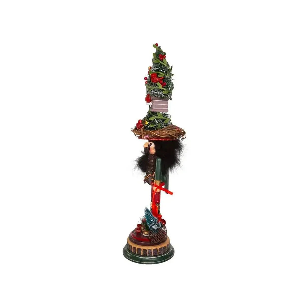 Shop For Kurt Adler 19.5" Hollywood Nutcrackers™ Cardinal In Tree Hat Nutcracker at Michelle's aDOORable Creations