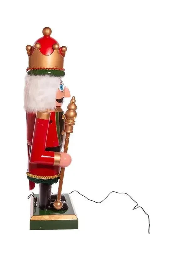 Kurt Adler 43" LED Lighted Musical Collapsible Nutcracker - Michelle's aDOORable Creations - Nutcrackers