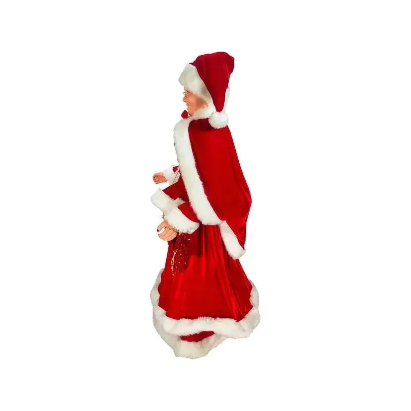 Shop For Kurt Adler 68" Kringles Elegant Mrs. Claus at Michelle's aDOORable Creations