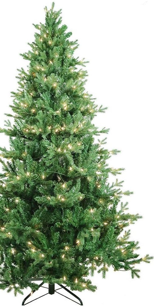 Kurt Adler 7-Foot Pre-Lit Clear Incandescent Jackson Pine Tree - Michelle's aDOORable Creations - Christmas Tree