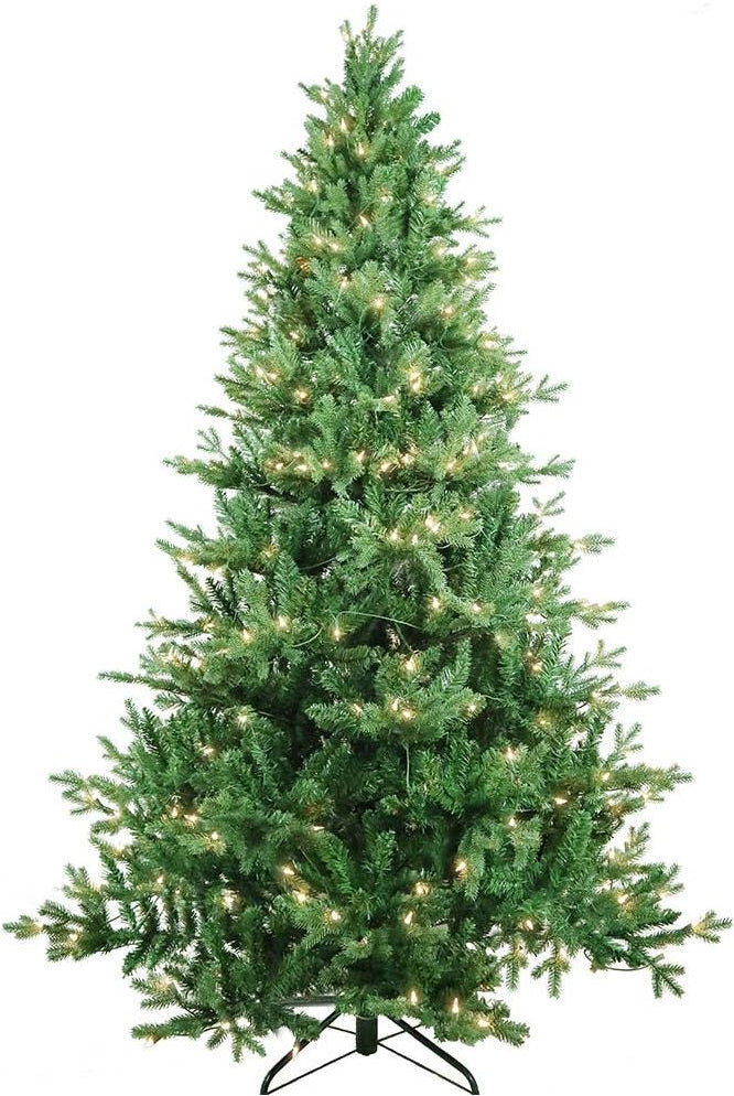 Kurt Adler 7-Foot Pre-Lit Clear Incandescent Jackson Pine Tree - Michelle's aDOORable Creations - Christmas Tree