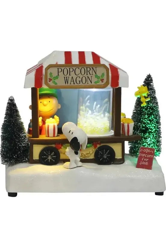 Kurt Adler 7-Inch Battery-Operated Peanuts© LED Musical Table Piece - Michelle's aDOORable Creations - Seasonal & Holiday Decorations