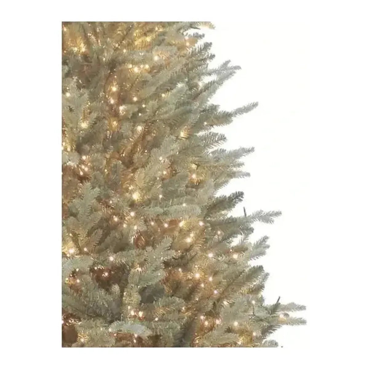Shop For Kurt Adler 7.5 - Foot Pre - Lit Warm White Cluster Led Blue Spruce Tree at Michelle's aDOORable Creations