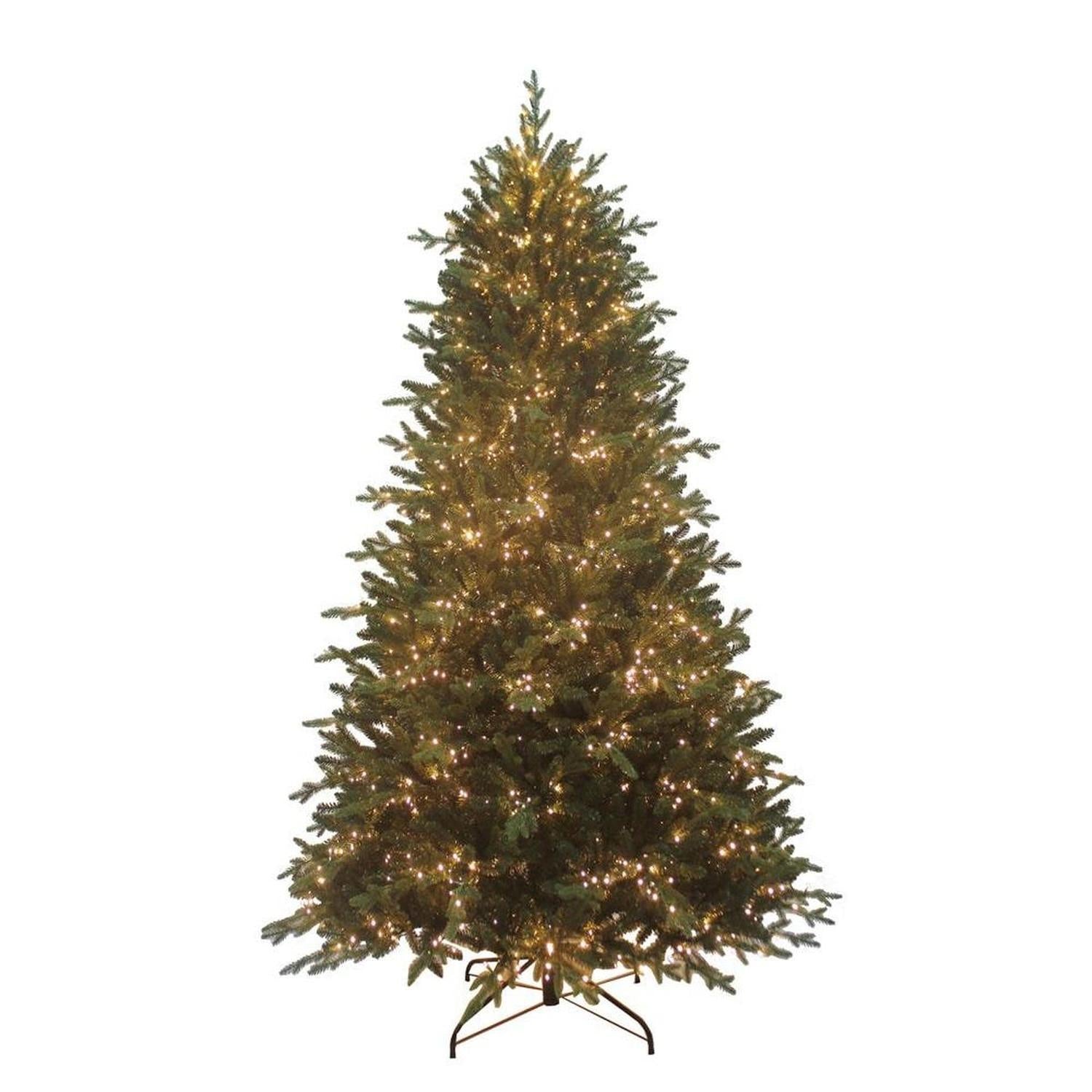 Kurt Adler 7.5-Foot Pre-Lit Warm White LED Noble Fir Tree