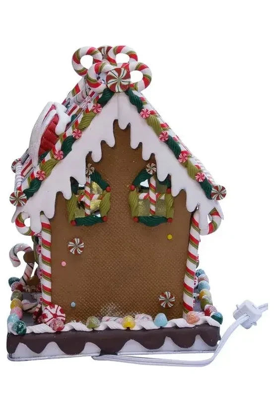 Shop For Kurt Adler Candy Lighted House at Michelle's aDOORable Creations