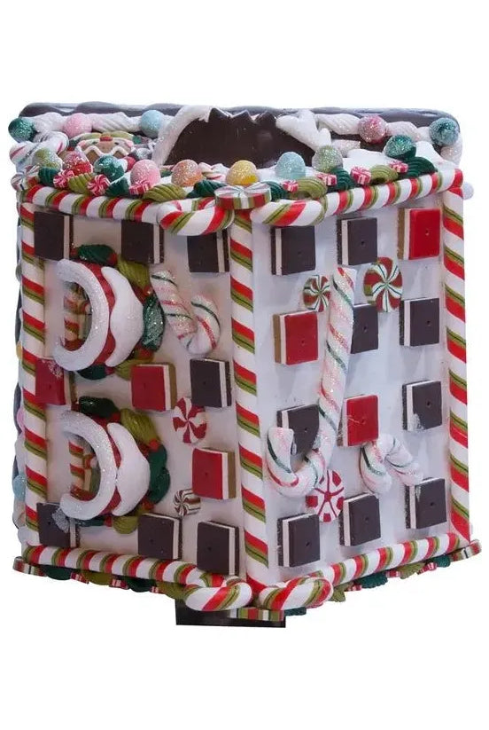 Kurt Adler 8.75" Claydough Candy Lighted House - Michelle's aDOORable Creations - Christmas Decor