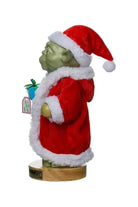 Kurt Adler 9-Inch Yoda in Santa Robe Nutcracker - Michelle's aDOORable Creations - Seasonal & Holiday Decorations