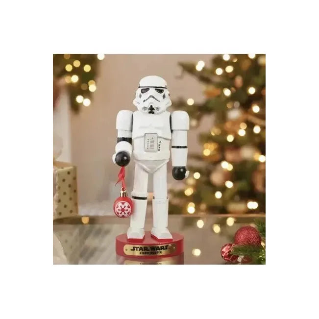 Shop For Kurt Adler 9.5 - Inch Stormtrooper with Ball Ornament Nutcracker at Michelle's aDOORable Creations