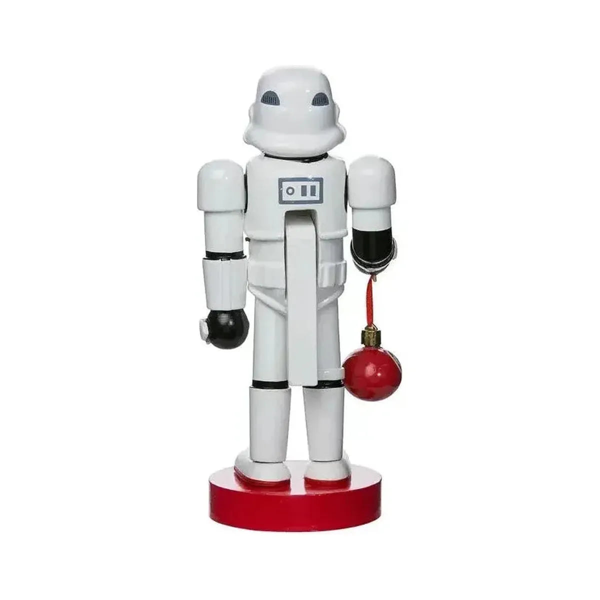 Shop For Kurt Adler 9.5 - Inch Stormtrooper with Ball Ornament Nutcracker at Michelle's aDOORable Creations