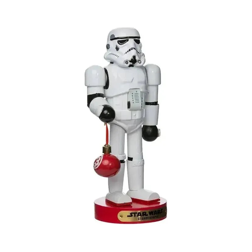 Shop For Kurt Adler 9.5 - Inch Stormtrooper with Ball Ornament Nutcracker at Michelle's aDOORable Creations