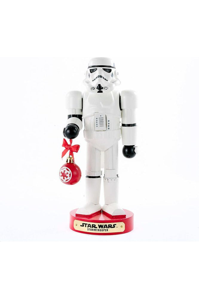 Kurt Adler 9.5-Inch Stormtrooper with Ball Ornament Nutcracker - Michelle's aDOORable Creations - Seasonal & Holiday Decorations