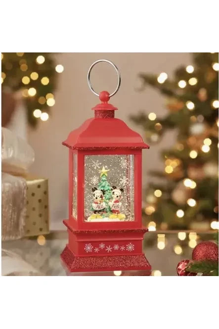 Kurt Adler Disney© Mickey & Minnie Musical Light-Up Lantern - Michelle's aDOORable Creations - Water Lantern