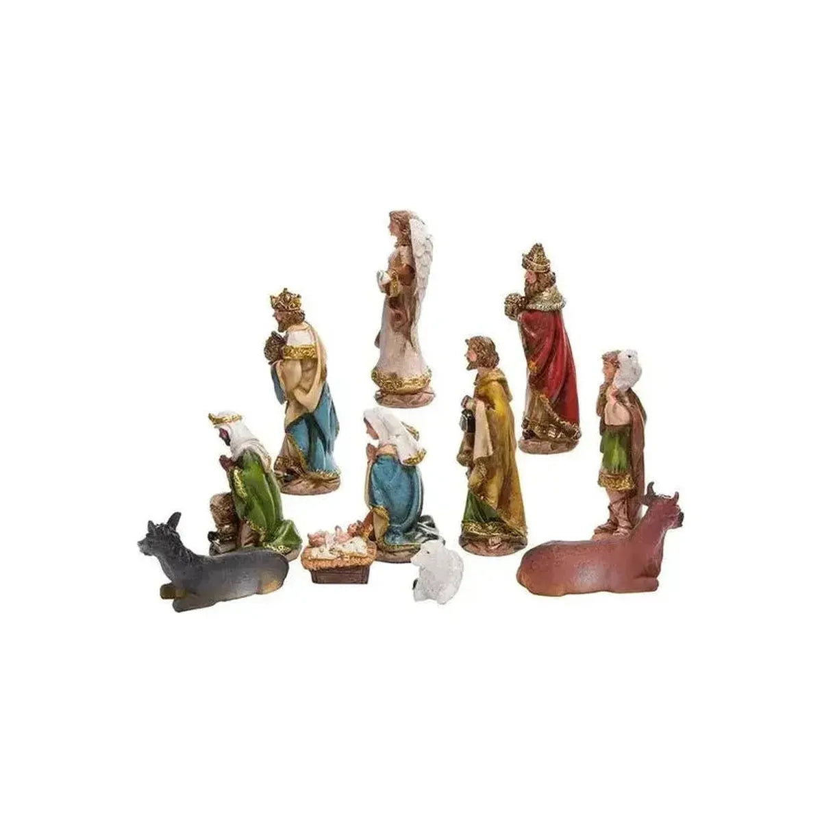 Shop For Kurt Adler Nativity Set, 11 - Piece Set at Michelle's aDOORable Creations