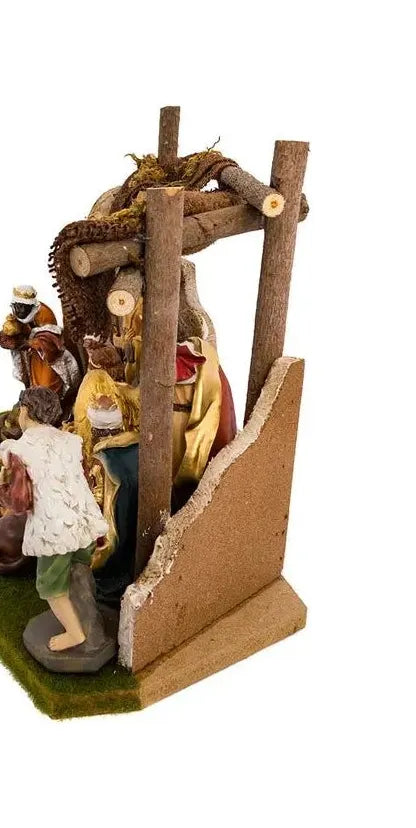 Kurt Adler Nativity Set with 11 Figures and Stable - Michelle's aDOORable Creations - Seasonal & Holiday Decorations