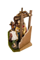 Shop For Kurt Adler Nativity Set with 11 Figures and Stable N0284