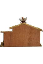 Shop For Kurt Adler Nativity Set With Wooden Stable, 12 - Piece Set at Michelle's aDOORable Creations