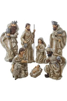 Kurt Adler Resin Nativity Table Piece, 7 Piece Set - Michelle's aDOORable Creations - Seasonal & Holiday Decorations