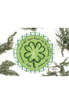 Leprechauns Clover Shamrock Sign - Wreath Enhancement - Michelle's aDOORable Creations - Signature Signs