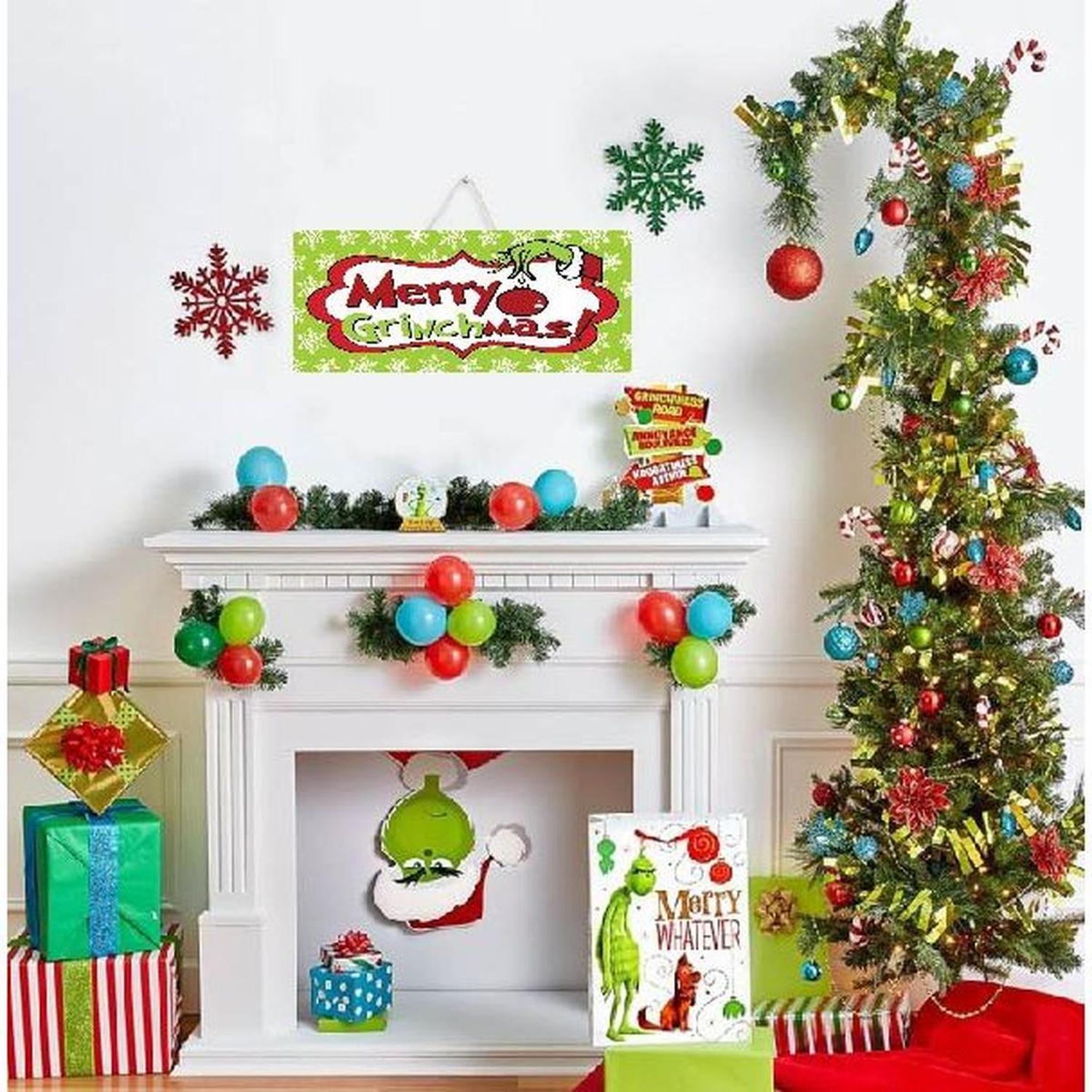 Shop For Merry Grinchmas Snowflake Sign - Wreath Enhancement at Michelle's aDOORable Creations
