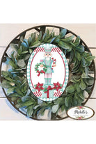 Shop For Mint Green Oval Nutcracker Sign - Wreath Enhancement