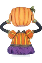 Percy Pumpkin Head Halloween Candy Bowl - Michelle's aDOORable Creations - Halloween Decor