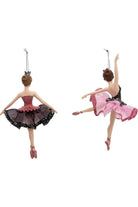 Shop For Pink and Pewter Ballerina Ornaments E0782
