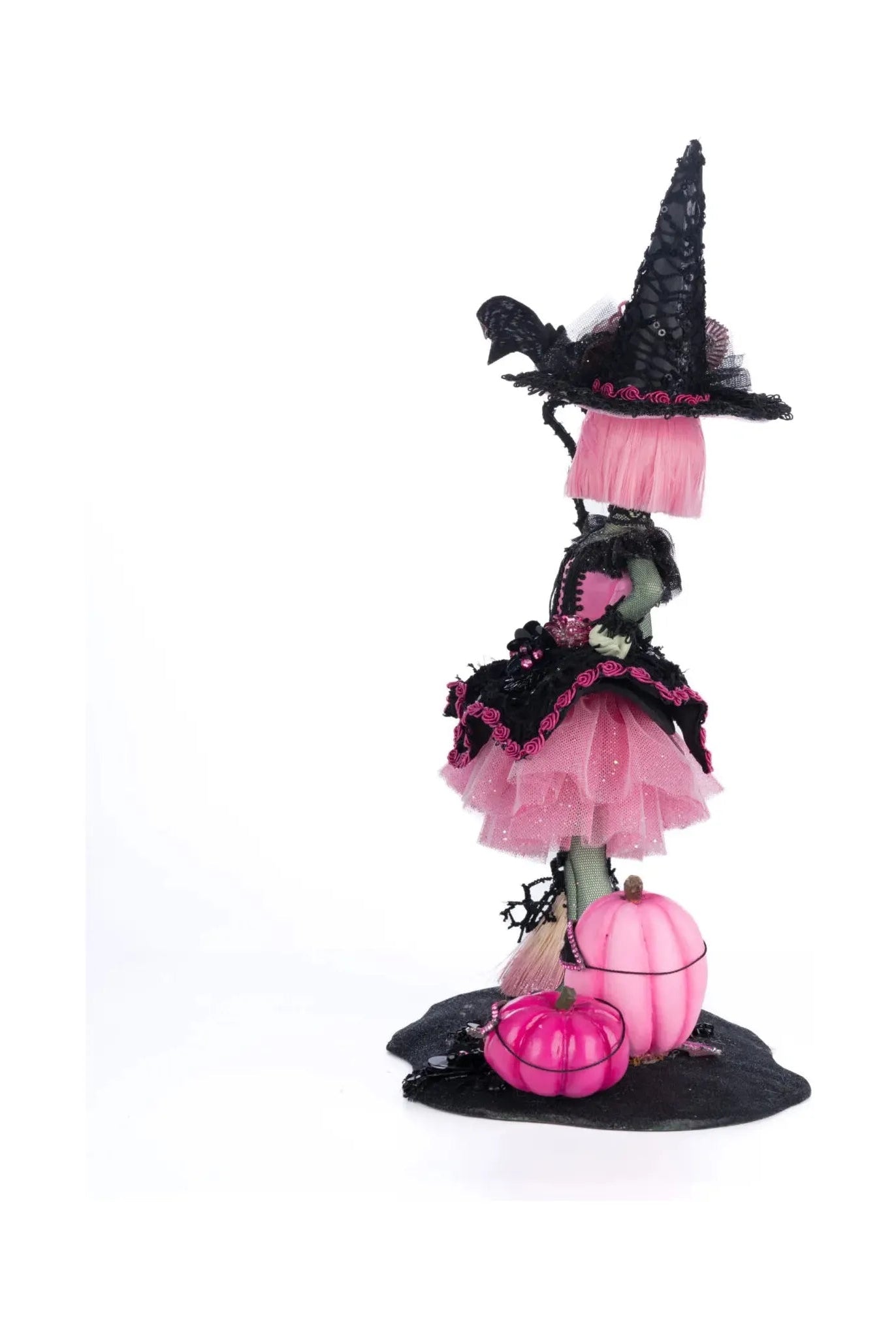 Pink Panic Possession Rosalie Blackthorne Tabletop - Michelle's aDOORable Creations - Halloween Decor