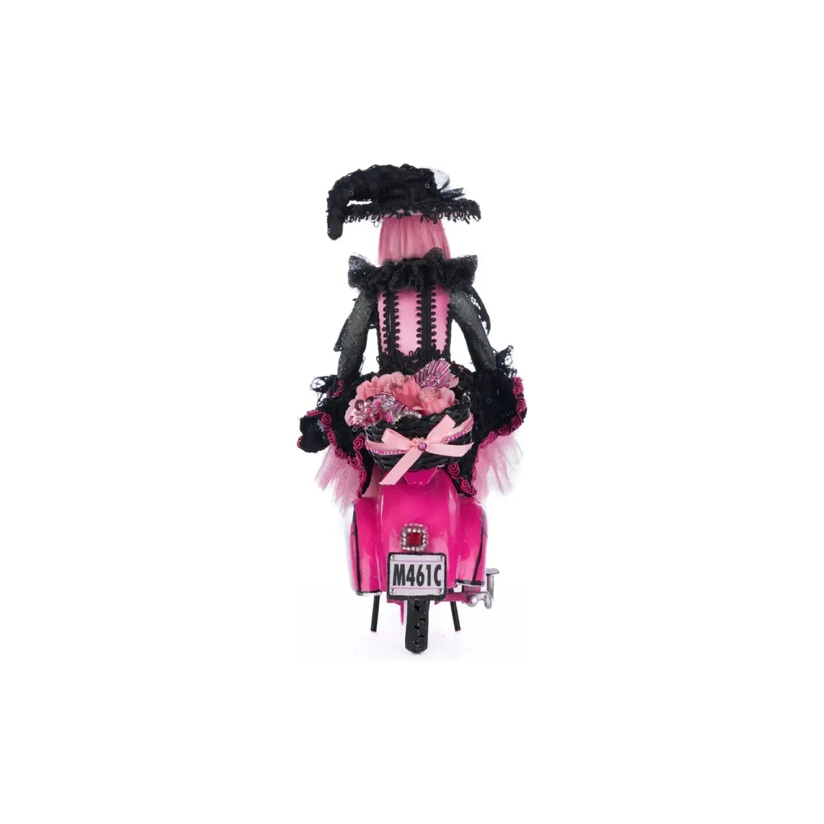 Shop For Pink Panic Possession Rosalie On Vespa Tabletop at Michelle's aDOORable Creations