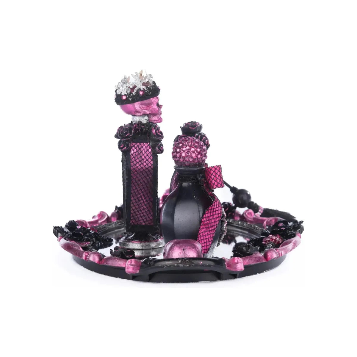 Shop For Pink Passion Vanity Tray with Bottles Set at Michelle's aDOORable Creations