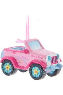 Shop For Pink Vehicle Ornaments at Michelle's aDOORable Creations