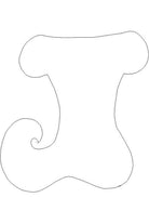 Plain Stocking (15 in) - Michelle's aDOORable Creations - Unfinished Wood Cutouts