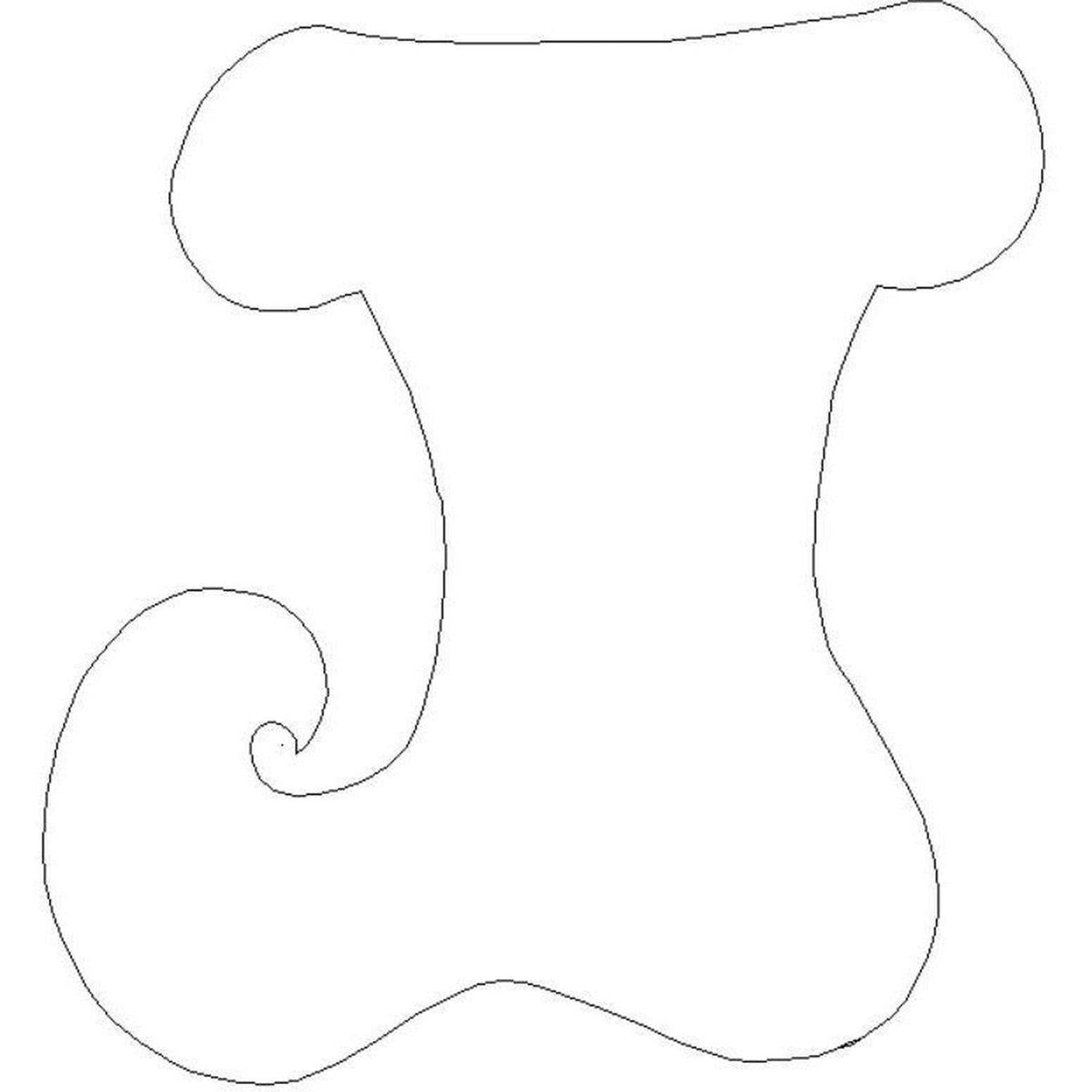 Shop For Plain Stocking (15 in) at Michelle's aDOORable Creations