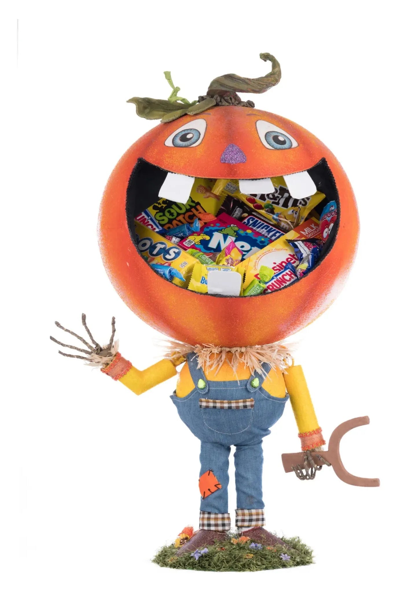 Pumpkin Boy Candy Container - Michelle's aDOORable Creations - Halloween Decor