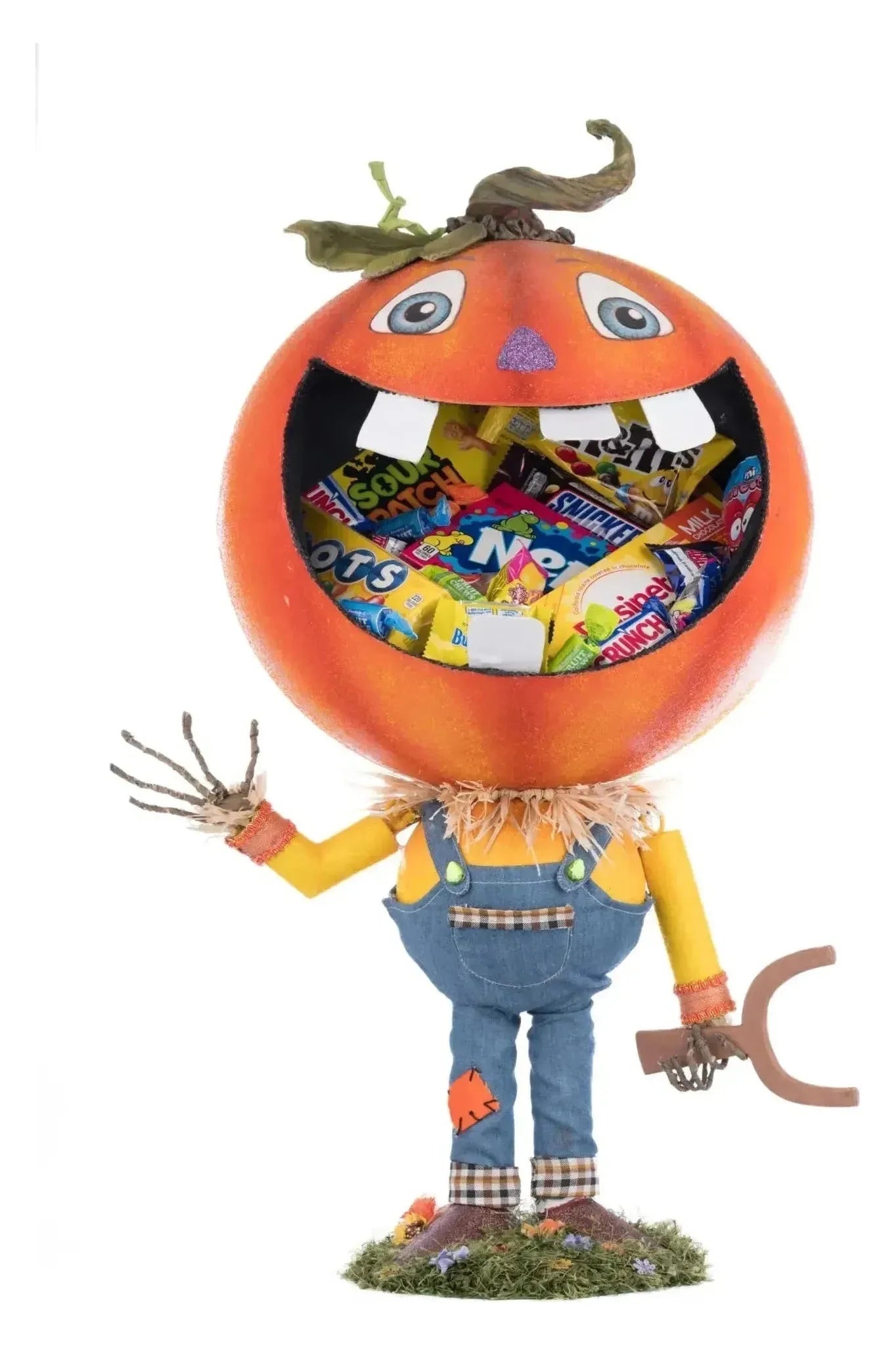 Shop For Pumpkin Boy Candy Container at Michelle's aDOORable Creations