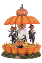 Pumpkin Carousel - Michelle's aDOORable Creations - Halloween Decor