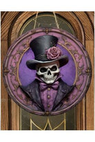 Shop For Purple Groom Skeleton 3D Sign - Wreath Enhancement
