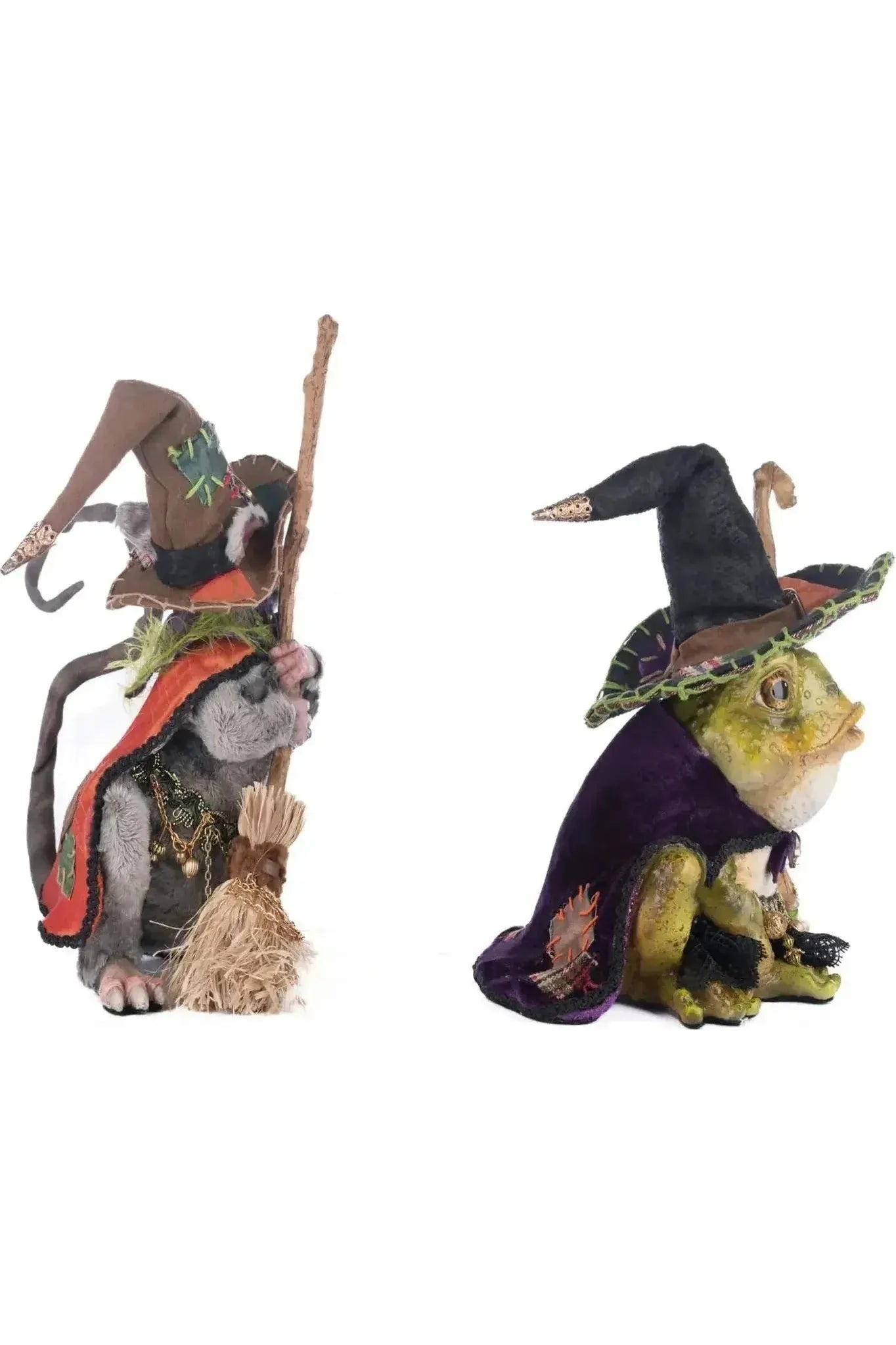 Shop For Rat And Frog Witches Assortment of 2 at Michelle's aDOORable Creations