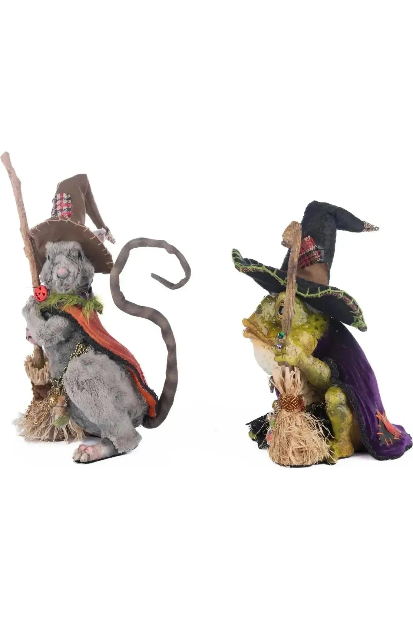 Shop For Rat And Frog Witches Assortment of 2 at Michelle's aDOORable Creations