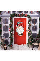 Santa Face Door Screen Hanger - Michelle's aDOORable Creations - Door Hanger